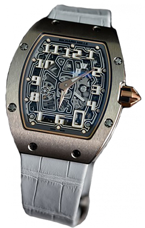 Richard Mille Replica RM 67-01 EXTRA FLAT WHITE GOLD watch